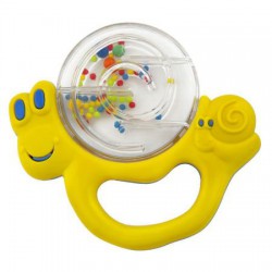 Игрушка-погремушка Мир детства Улитка улыбка