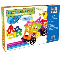Игрушка Kribly Boo конструктор пластмассовый пластформеры 74 элемента