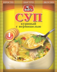 Суп, Pr.Preston (Пр. Престон) 60 г куриный с вермишелью