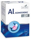 Комплекс AI Gel, Naturalis (Натуралис) гель для приема внутрь 16 мл 20 шт БАД (алюминия фосфат + кальция карбонат) апельсин