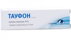 Тауфон капли глазн. 4% 10 мл 1 шт.