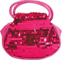 Сумочка детская Принцесса с бусинками и пайетками