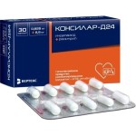 Консилар-Д24, капсулы 0.625 мг+2.5 мг 30 шт