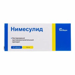 Нимесулид табл. 100 мг 20 шт.