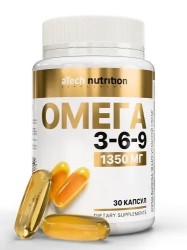 Омега 3-6-9 aTech Nutrition Omega 3-6-9 30 шт. капс. 1350 мг