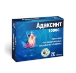 Адаксинт 10000 комплекс пищеварительных ферментов и биотина, таблетки 536 мг 20 шт