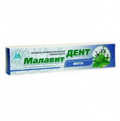 Зубная паста Малавит дент мята 70 г/60мл