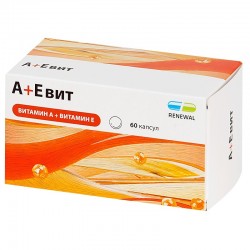 А+Е вит Renewal БАД к пище витамин А + витамин Е 60 шт. капс. 330 мг
