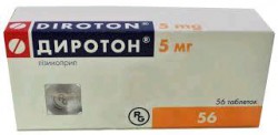 Диротон табл. 5 мг 56 шт.