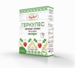 Хлопья овсяные, Эндакси 1 кг Геркулес экстра ГОСТ 21149-93 картон. коробка
