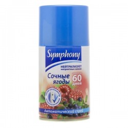 Освежитель воздуха Symphony сочные ягоды 250 мл сменный баллон