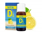 Вита Д3, жидкость 500МЕ/капля 10 мл 1 шт со вкусом лимона флакон-капельница