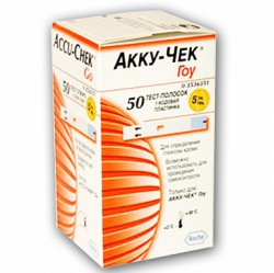 Тест-полоски Accu-Chek гоу 50 шт.