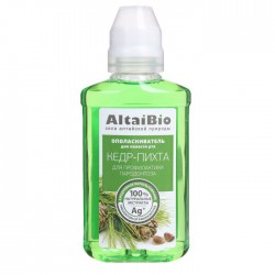 Ополаскиватель для полости рта AltaiBio кедр-пихта для профилактики пародонтоза 200 мл