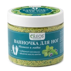 Ванночка для ног Олеос Соль мелисса и мята