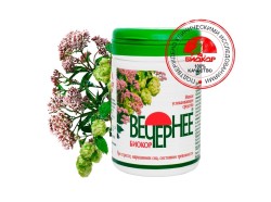 Вечернее валериана, хмель, мята БАД 120 шт. др. 0.18 г