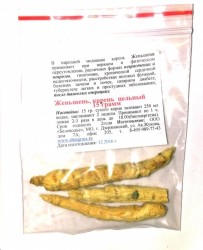 Женьшень корень цельный