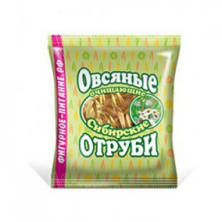 Отруби 200 г овсяные сибирские очищающие