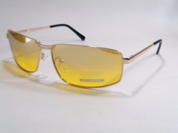 Очки защитные Eldorado антифары металл желтое стекло