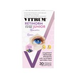 Витрум Ретинорм Юниор, таблетки жевательные 1200 мг 30 шт (для детей 7-17 лет)