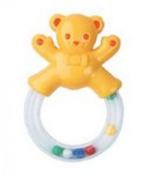 Игрушка-погремушка Мир детства медвежонок