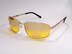 Очки защитные Eldorado антифары металл желтое стекло