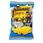 Чипсы, Колорадос 50 г 1 шт картофельные сметана и лук