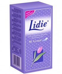Прокладки женские ежедневные Lidie нормал део 50 шт.